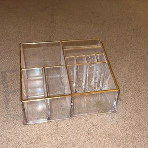 Sonia Kashuk Makeup/Vanity Organizer Gold Edged